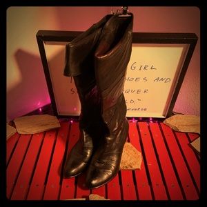 Knee High “I’m in charge of this party” Boots
